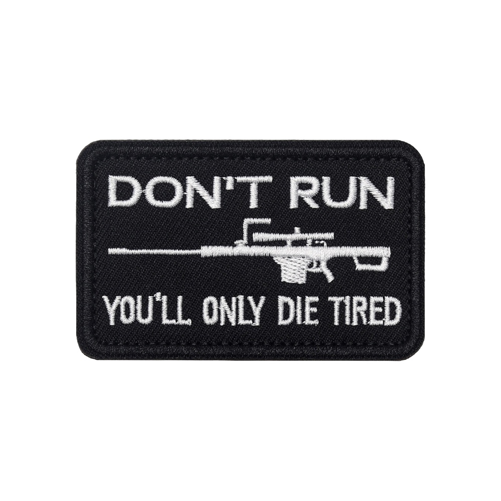 Urban Backpack Tactical - DON'T RUN ファンミーム タクティカル モラル クオート
