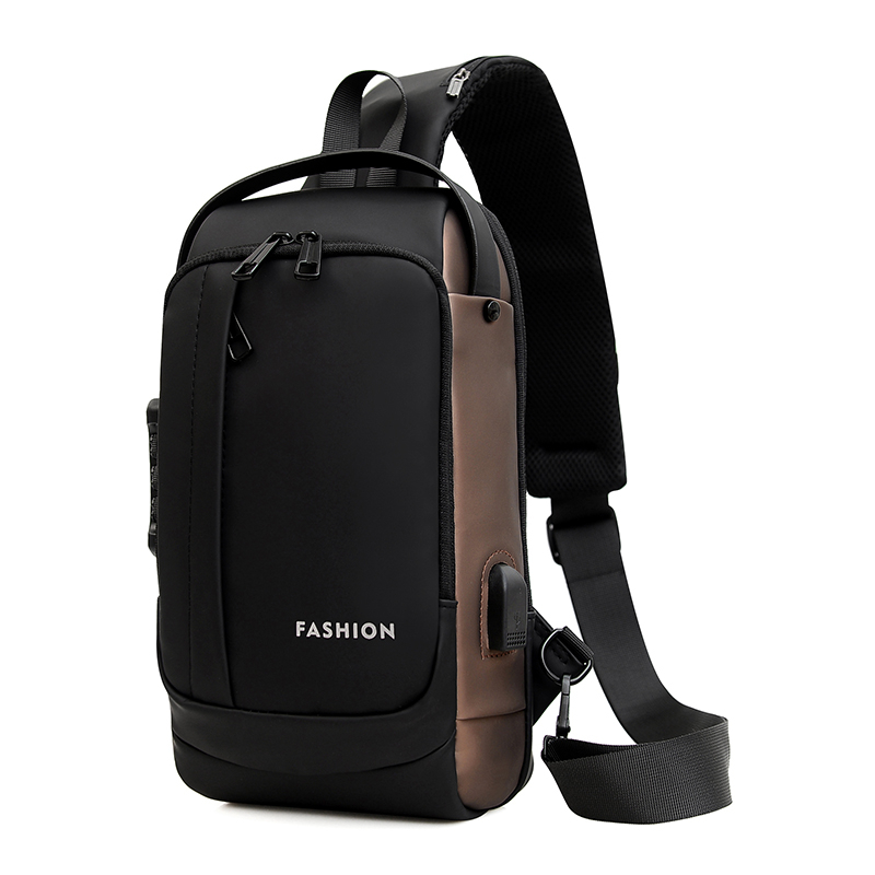 Hydration Pack Outdoor - 盗難防止パスワードロック付きチェストスリングバッグ、撥水性軽量多層構造のアウトドア通勤用クロスボディパック