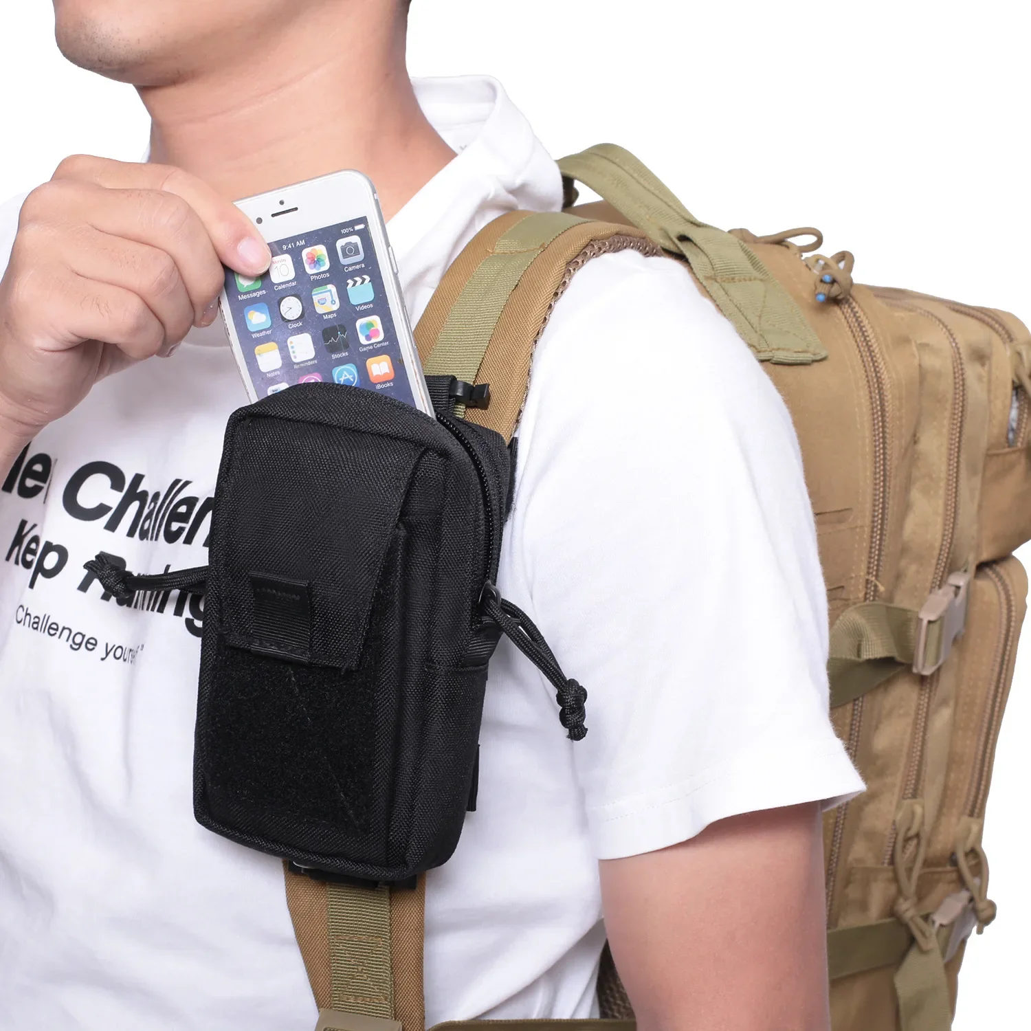 モールバックパックストラップフォンホルダーウエストポーチ - - Backpack Insert Organizer のレビューと価格