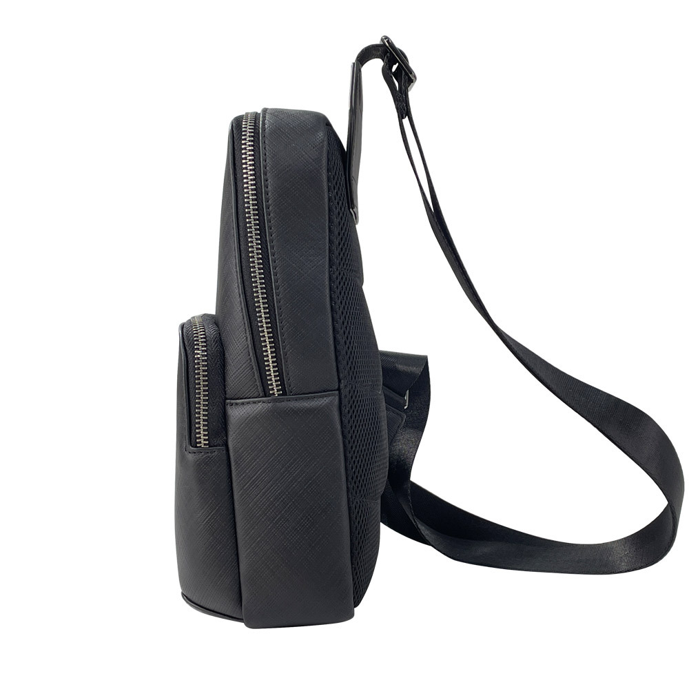男性用多機能本革バックパック,男性用多機能チェストバッグ,ク - Sling Backpack Shoulder のレビューと価格