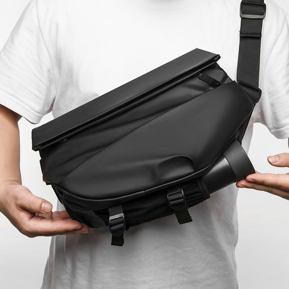 大型盗難防止クロスボディバッグ男性用多機能スリングチェストシ - Sling Backpack Shoulder のレビューと価格